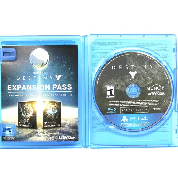Destiny PS4 PlayStation 4 Video Game Disc & Case 2014 TESTED! - Picture 6 of 7
